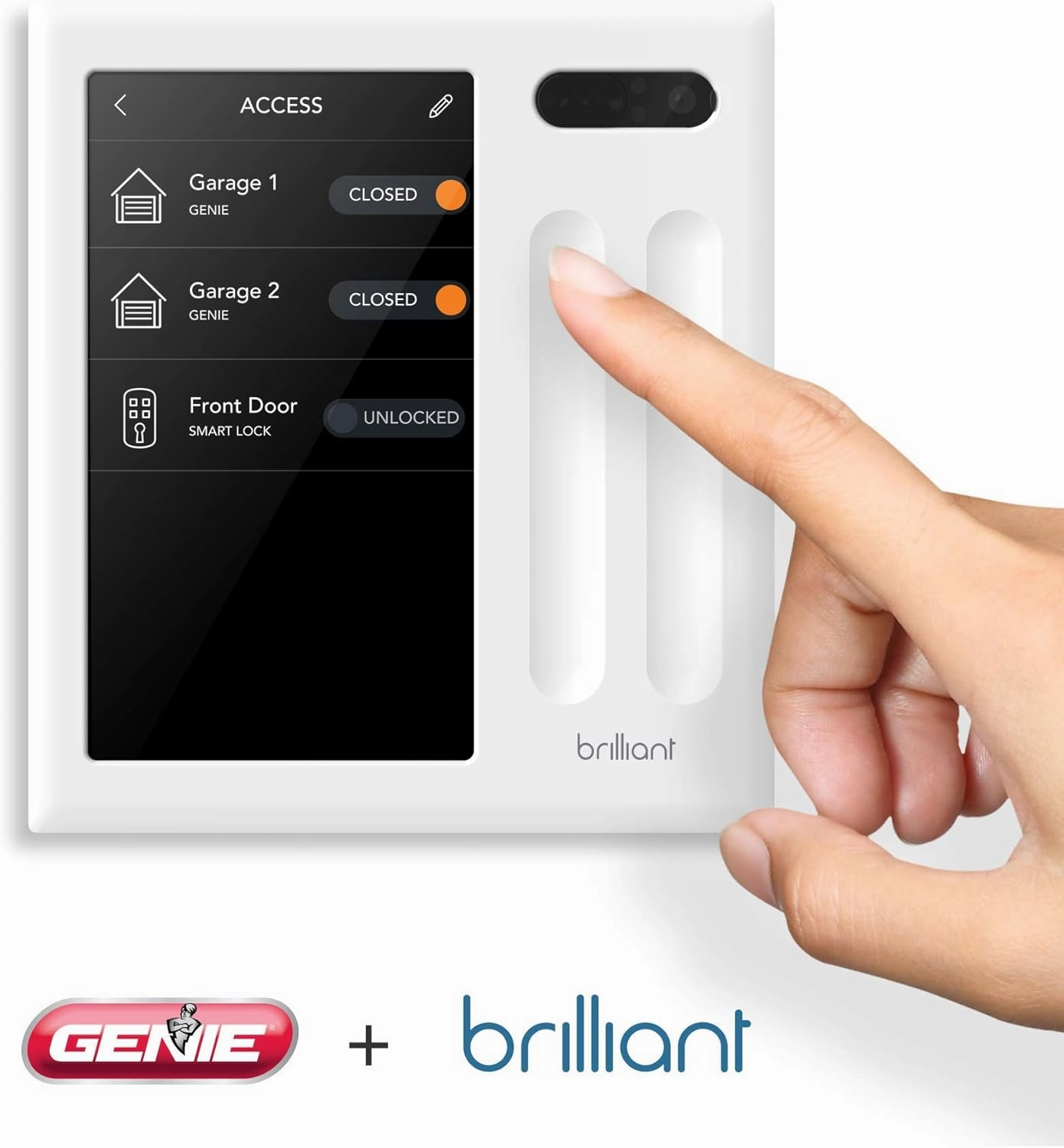 Genie Aladdin Connect Smartphone Garage Door Opener – Monitor, Open & Close Your Garage Door from Anywhere Using Your iPhone or Android Device