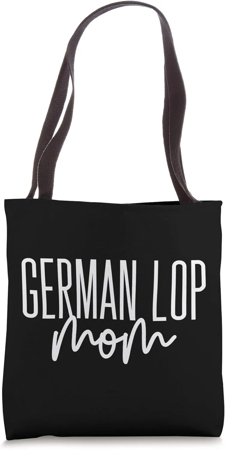German Lop Mom Rabbit Tote Bag