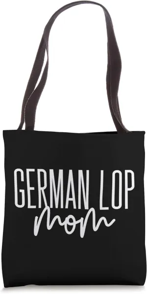 German Lop Mom Rabbit Tote Bag