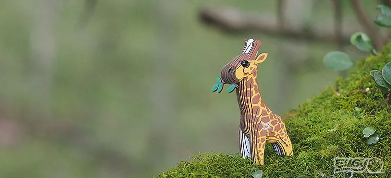 Giraffe 3D Model Kit
