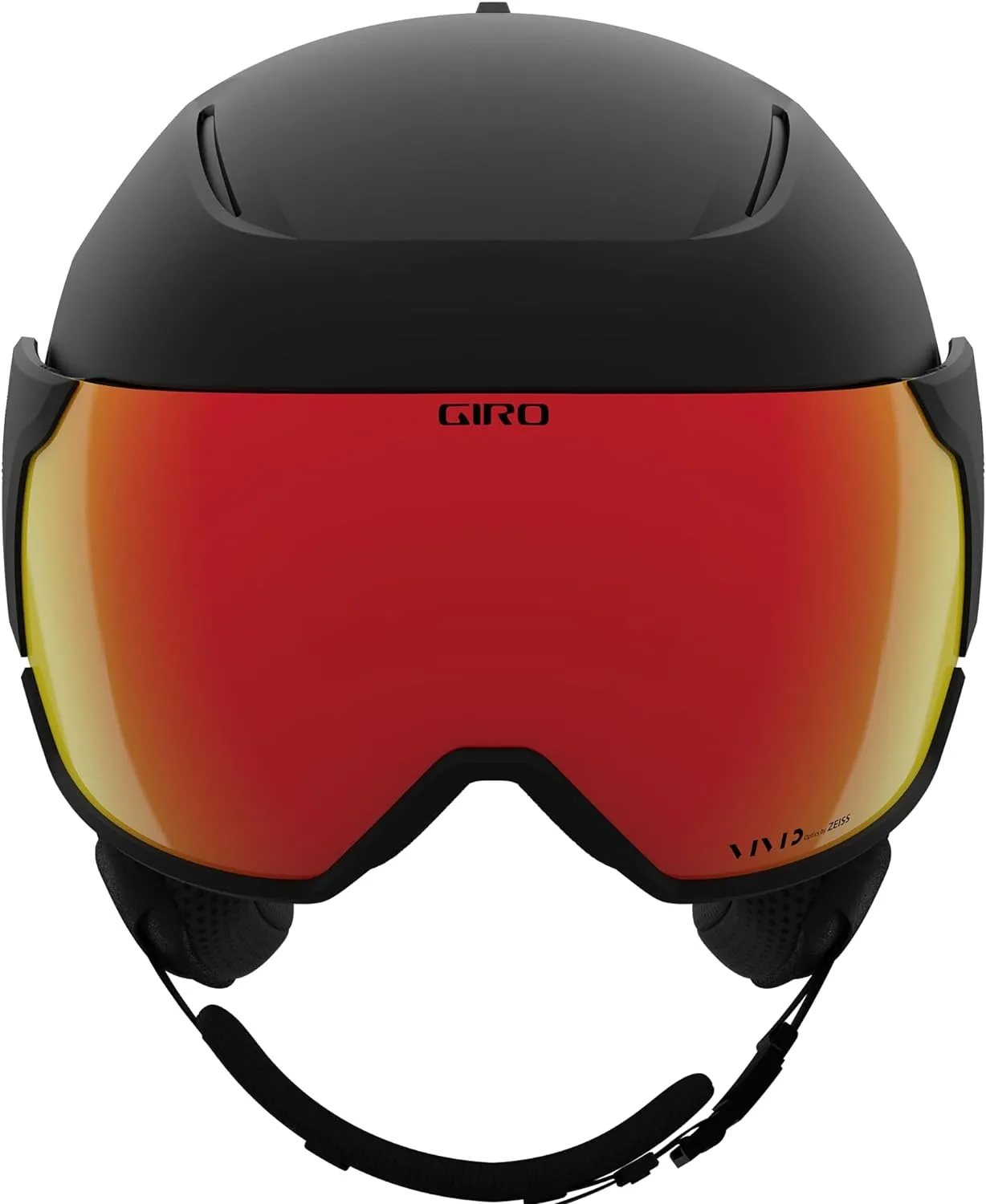 Giro Orbit Spherical Ski Helmet - Snowboard Helmet with Integrated Shield/Visor for Men & Women