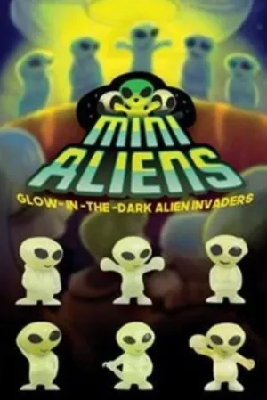 Glow-in-the-Dark Mini Aliens 1" Capsules Pack of 250