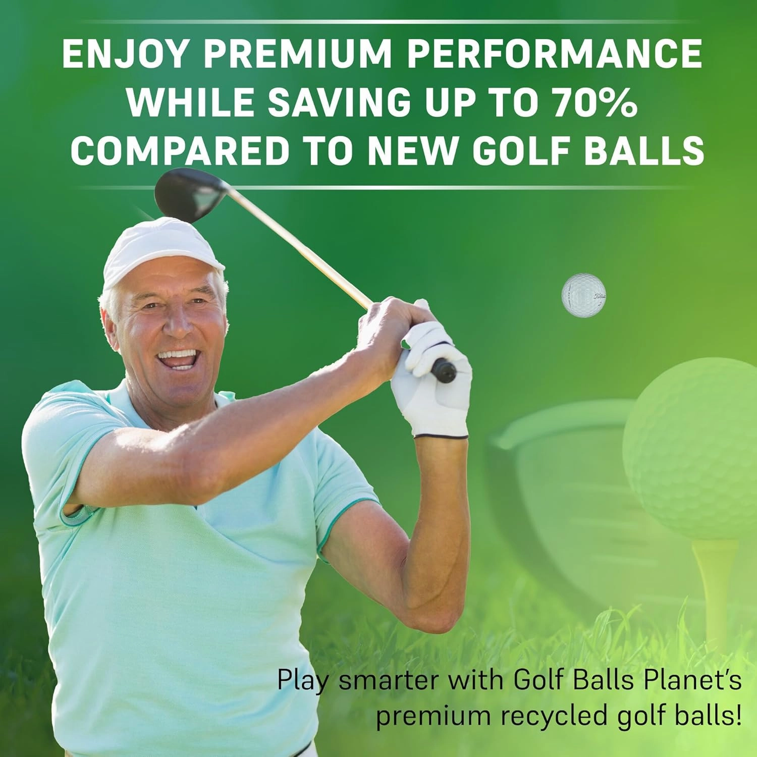 Golf Ball Planet Pro V1 2023 3A/Good Recycled Used Golf Balls for Titleist