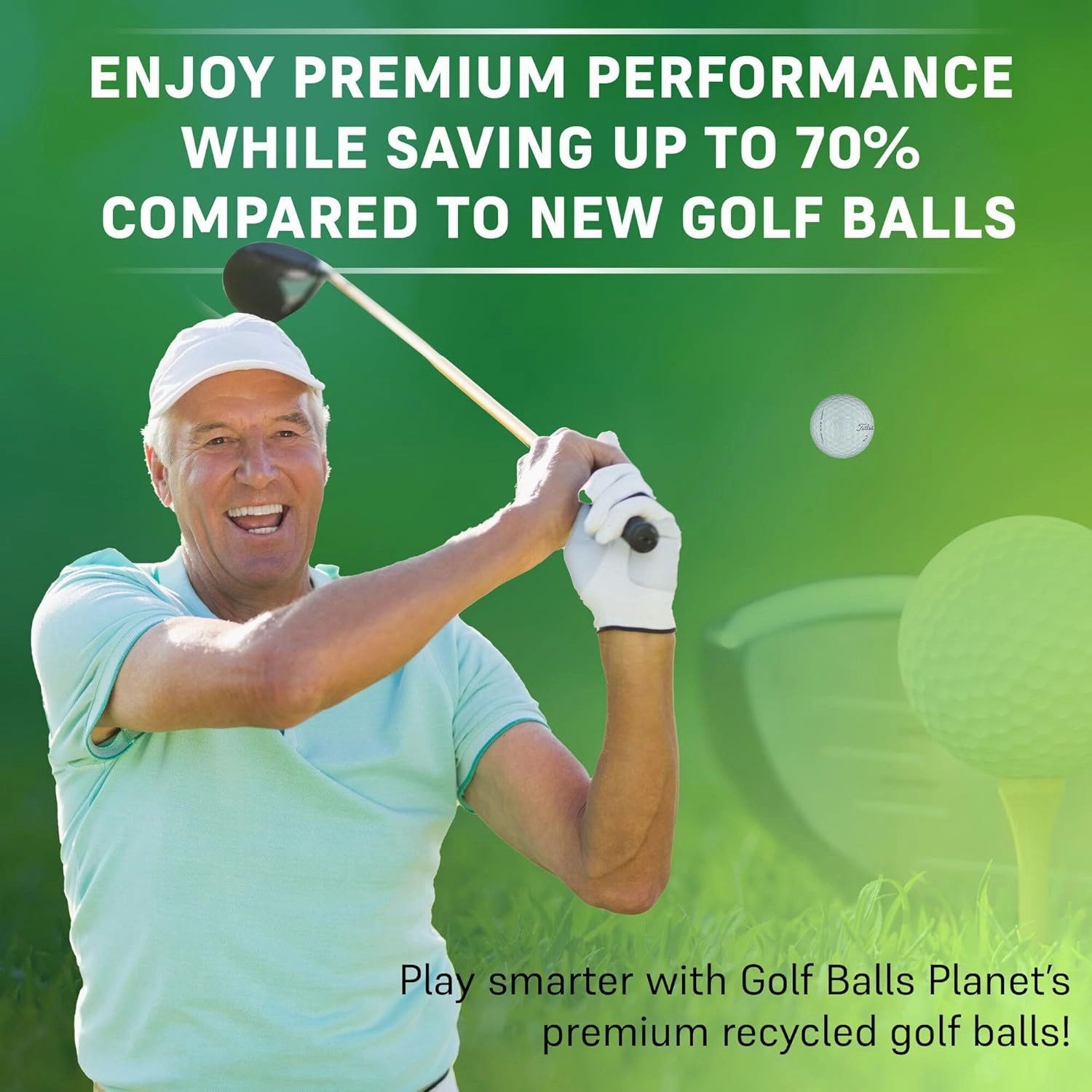 Golf Ball Planet Pro V1x 2023 4A/Near Mint Recycled Used Golf Balls for Titleist 2023/2024 Model Great Condition
