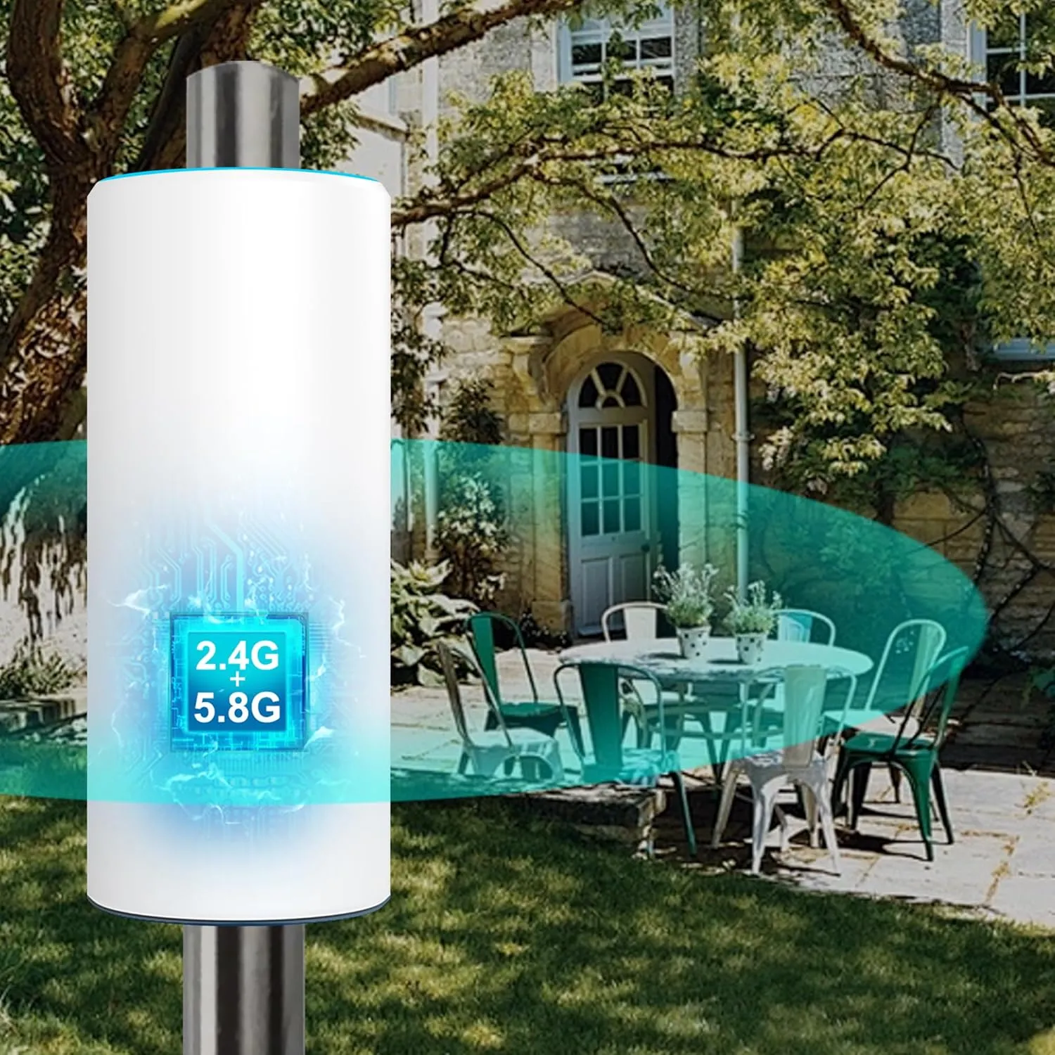 Grandparents’ Garden Companion | Easy-Use Extender for Smart Bird Feeders & Security, TUYA APP Remote Smart Control, USA Server