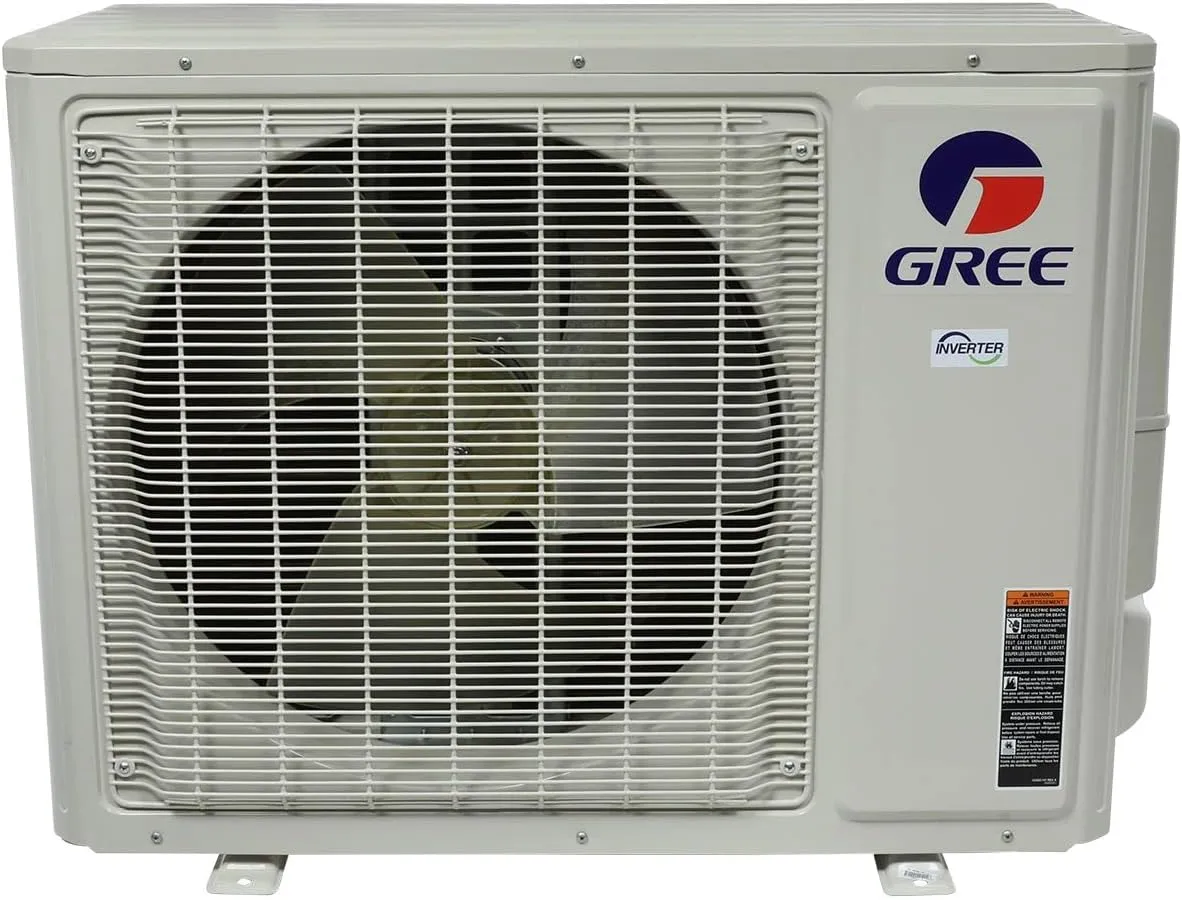 Gree 42,000 BTU Multi21  Tri-Zone Concealed Duct Mini Split Air Conditioner Heat Pump 208/230V SEER 21 (9-12-12)