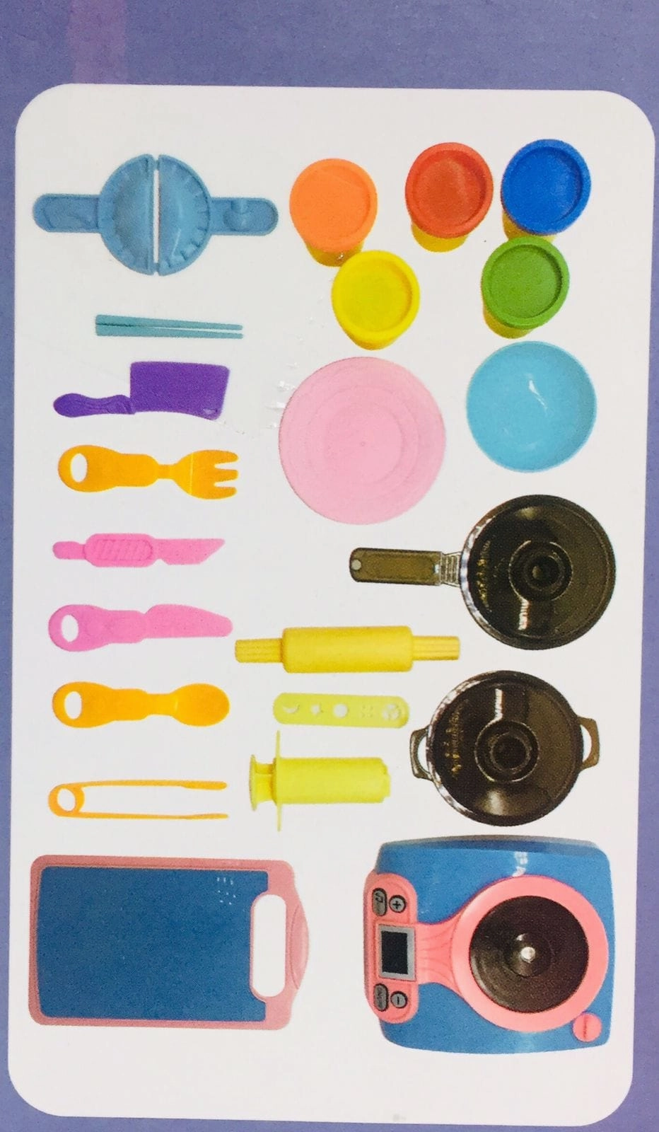 GTBW  Inuduction Cooker Modeling Clay Playset: Interactive fun for hours and suitable for ages three years up - METM724981