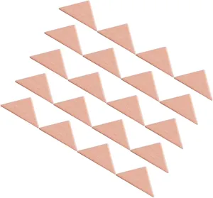 HANABASS 20pcs Geometric Building Blocks for Early Education Triangle for Creativity and Coordination for Home Kindergarten and