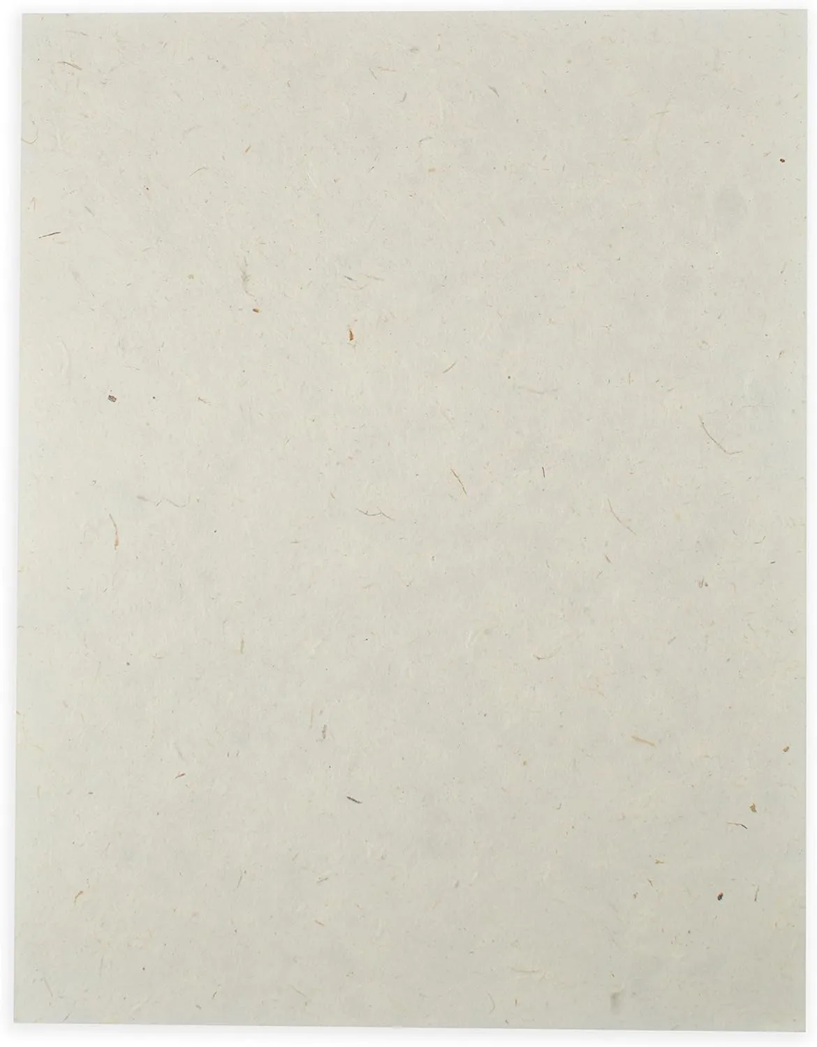Handmade Lokta Vintage 8.5x11" Printer Paper for Laser and Inkjet Printing (100 Sheets, Natural)