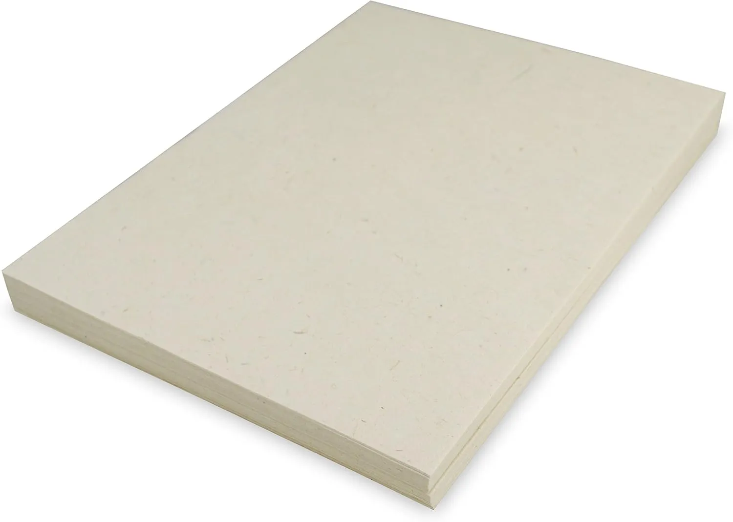 Handmade Lokta Vintage 8.5x11" Printer Paper for Laser and Inkjet Printing (100 Sheets, Natural)