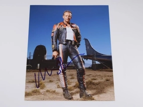 Harley Davidson & The Marlboro Man Mickey Rourke Signed Autographed 8x10 Glossy Photo Loa