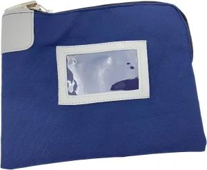 Heavy Duty Commercial 7-Pin 11" Locking Bank Security Money Cash Bag w/Pop Up Lock, 2 Keys (1/5/25/100/500) (1 pc)
