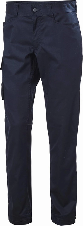 Helly-Hansen Workwear Manchester Service Work Pants for Men with 2-Way Mechanical Stretch and Fastened Closure Thigh Pocket