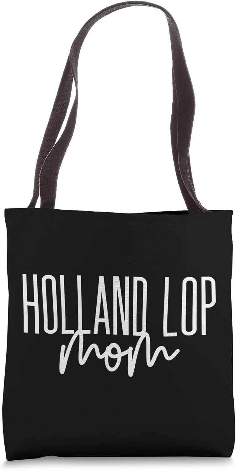 Holland Lop Mom Tote Bag
