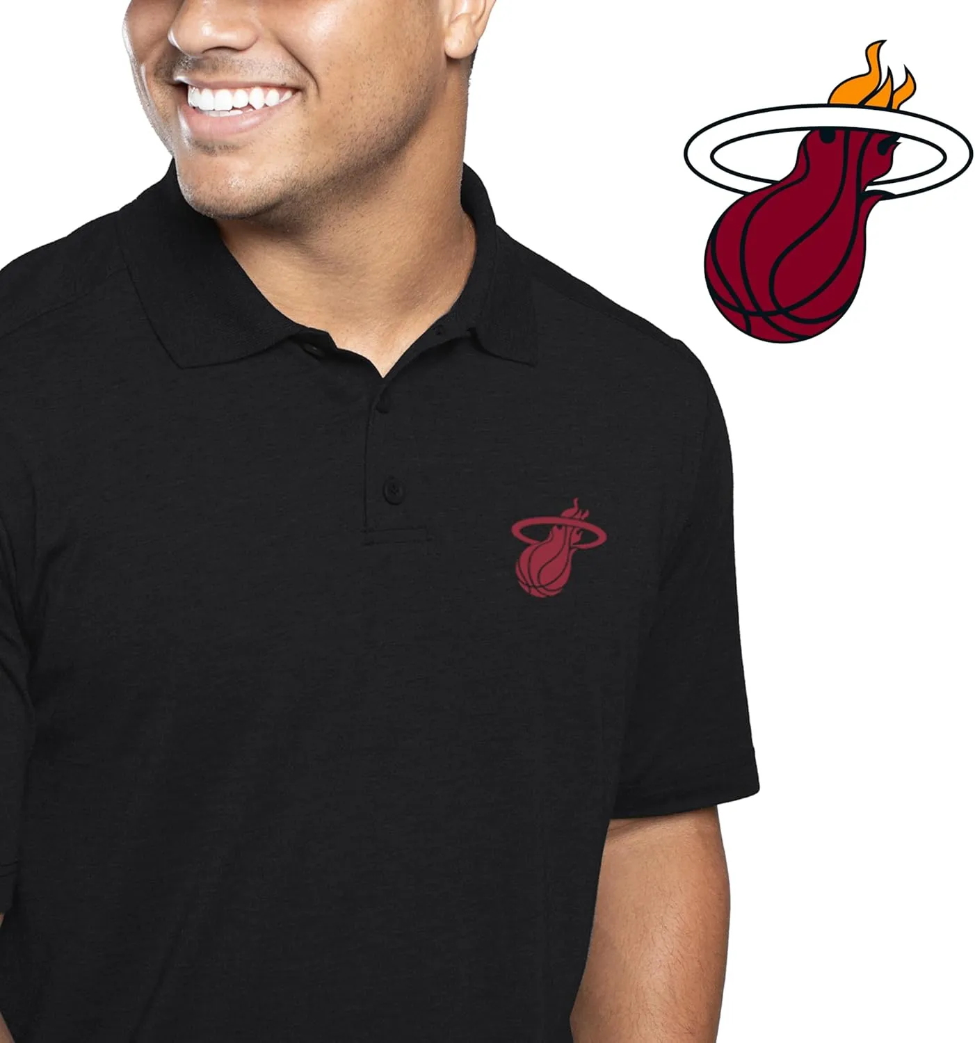 Holloway NBA Repreve® Eco Polo - Sustainable Moisture-Wicking Shirt for Activewear & Casual Wear