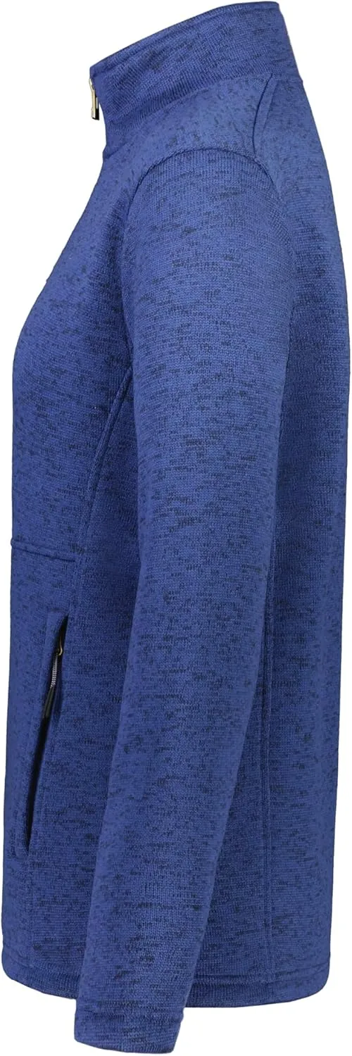 Holloway Women's Alpine Sweater Fleece 1/4 Zip Pullover