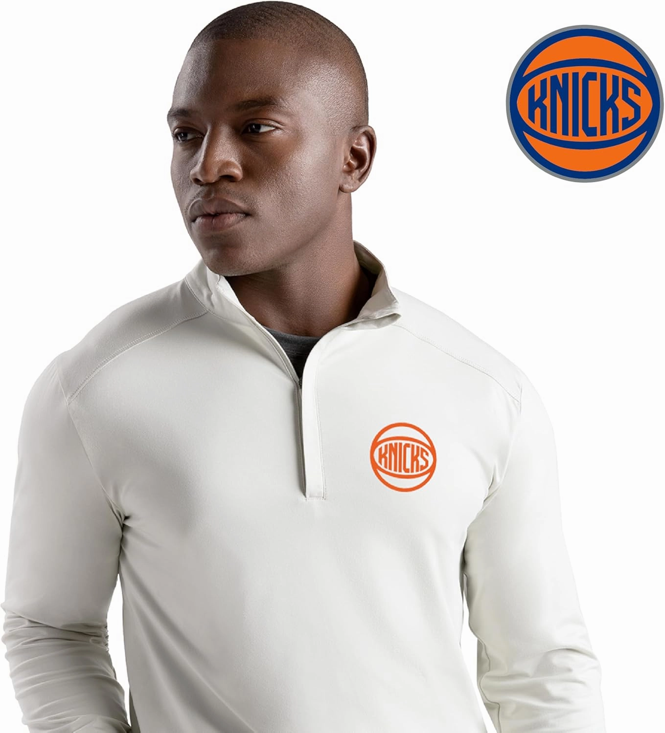 Holloway NBA 1/4 Zip Pullover| Stylish NBA Team Gear | Perfect for Training, Casual and Game Day