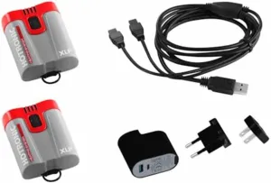 Hotronic Foot Warmer XLP 1C Power Set 1 Pair (Battery Packs & Recharger)