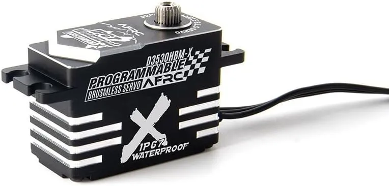 HV Brushless Waterproof Programmable Smart Servo High Torque for 1/10 1/12 1/18 Touring Drifting RC Car RC Airplane Helicopter Boat Robot Fixed-Wing