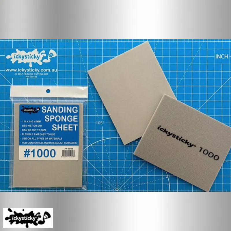 Ickysticky Sanding Sponge Sheet