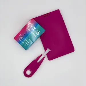 iGo Gift Set for The organised Golfer - Tally Scorecard Holder, T-Link Divot Repairer and Smart Tees