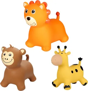 INPANY Bouncy Lion Giraffe Monkey Hopper