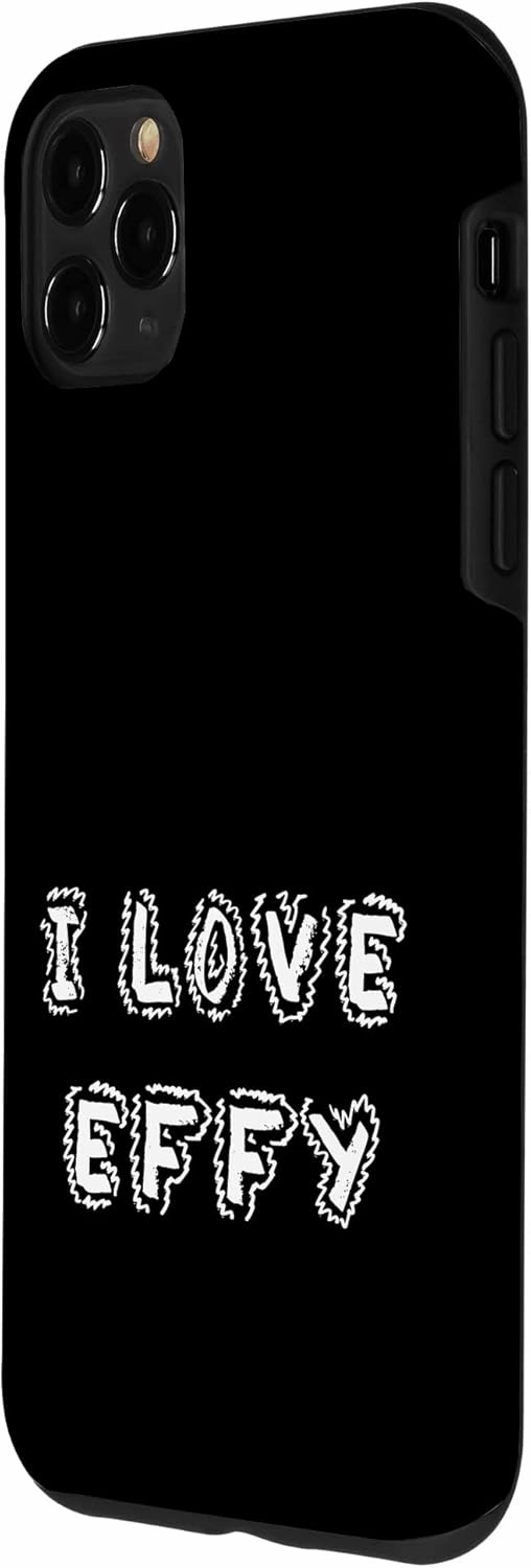 iPhone 11 Pro Max I Love Effy puppy dog Case