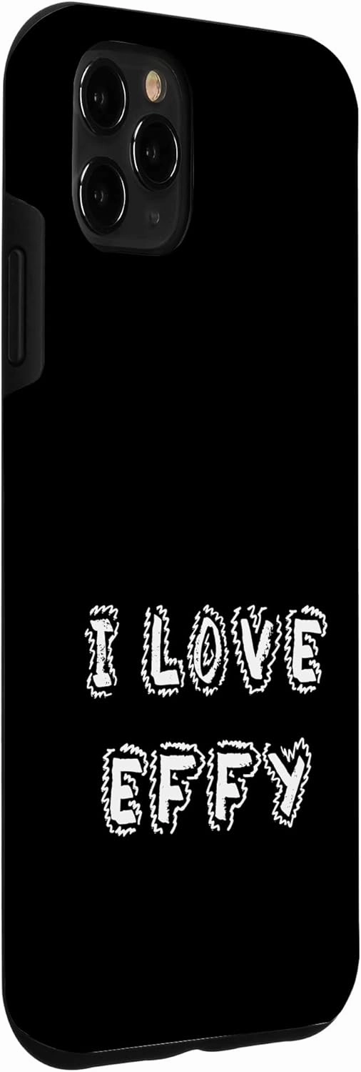 iPhone 11 Pro Max I Love Effy puppy dog Case