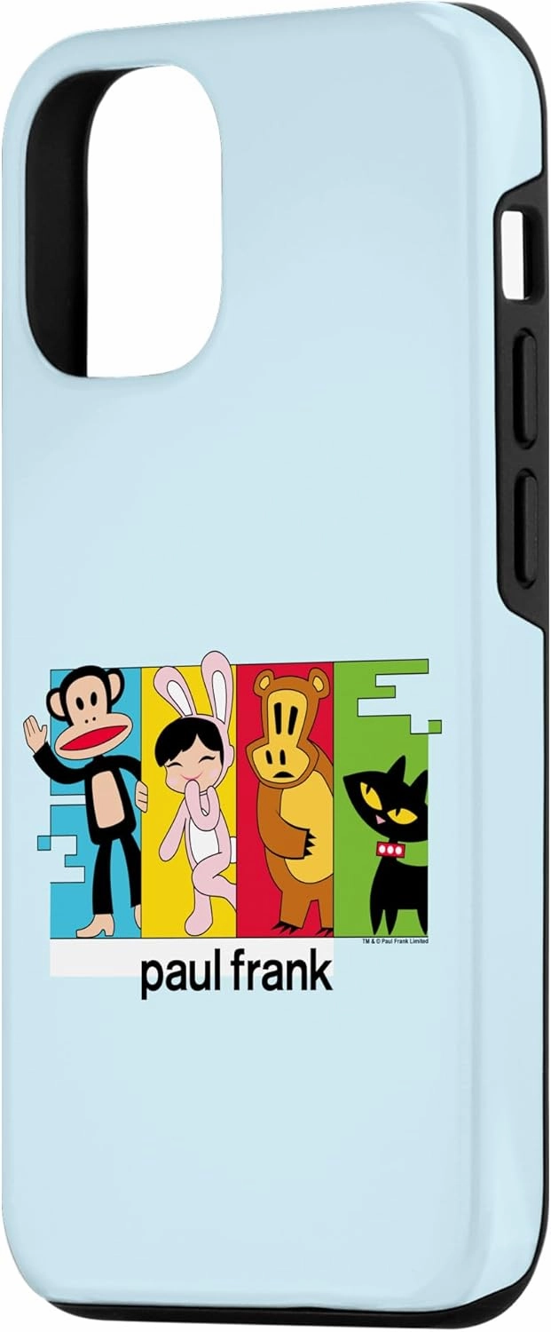 iPhone 15 Paul Frank Julius & The Gang Colour Blocks Case