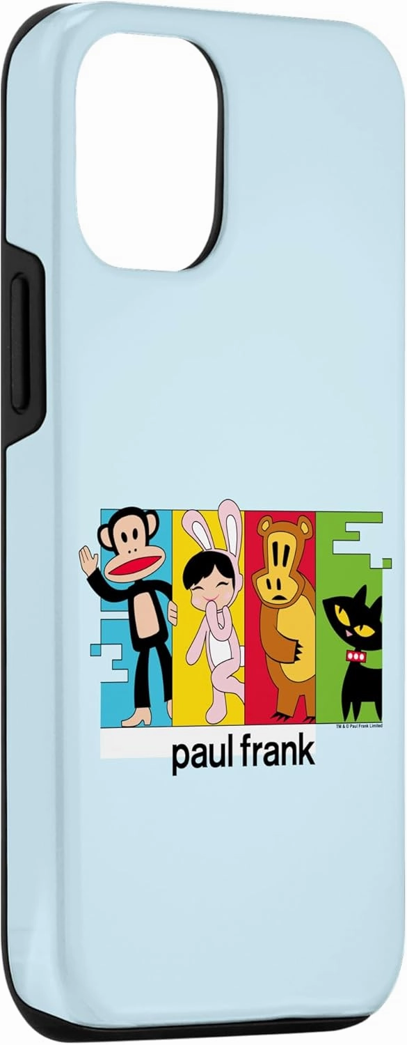 iPhone 15 Paul Frank Julius & The Gang Colour Blocks Case