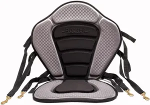 iROCKER Universal Kayak Seat for Inflatable Paddle Boards & SUP - Comfortable, Adjustable, & Portable Kayak Conversion Seat - Detachable Storage Bag, Cushioned Backrest, and Durable Neoprene Material