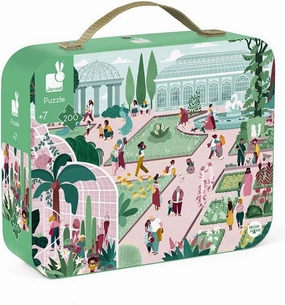Janod 200 Piece Botanical Garden Puzzle - Ages 7  - J02672