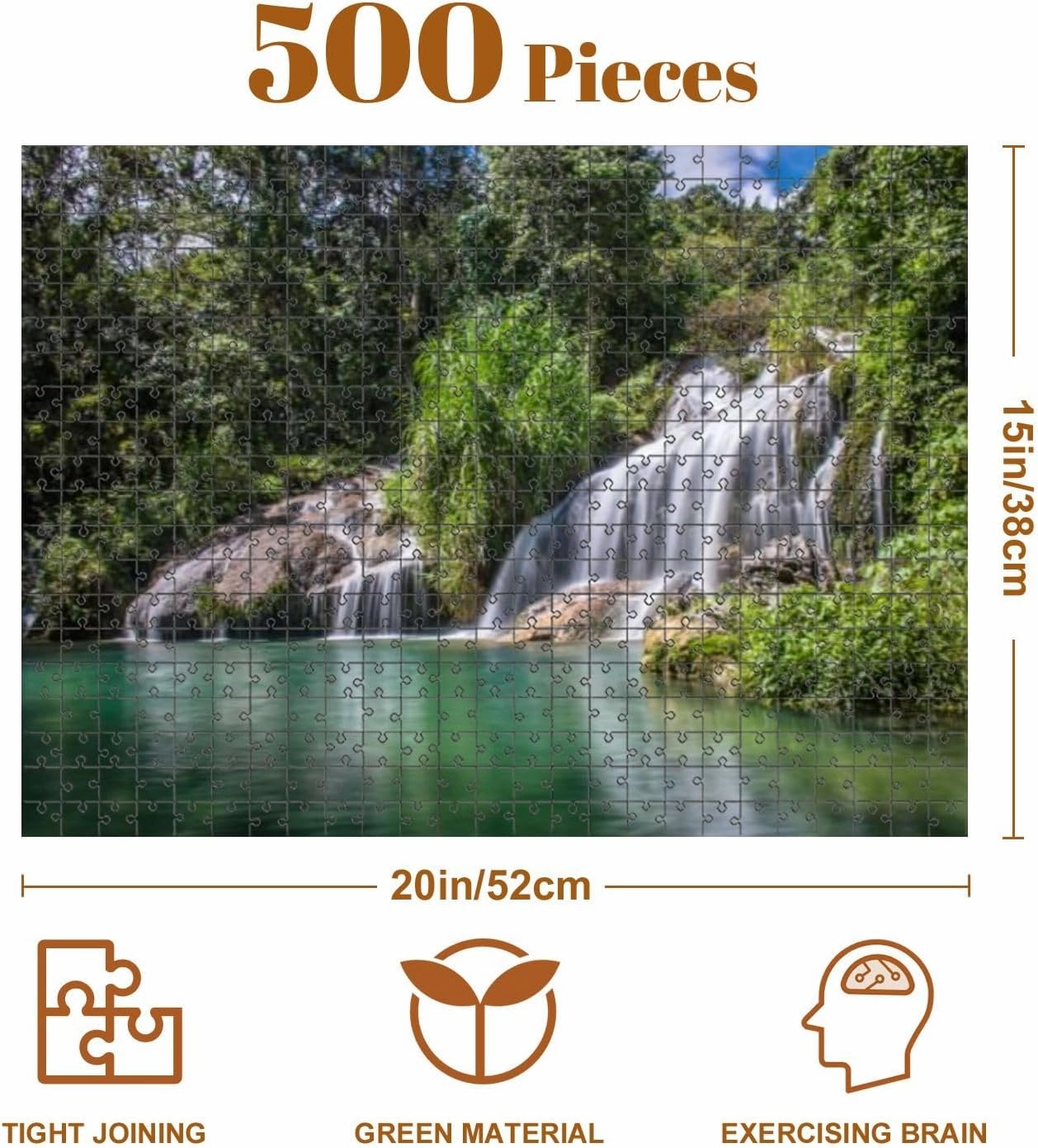 Jigsaw Puzzles 500 Pieces for Adult Niche Puzzle Game for Family Wooden Puzzle Toy Educational Games Puzzles for Home Decor
