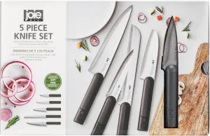 Joie Knife Gift Set, Stainless Steel, 5 Piece Set