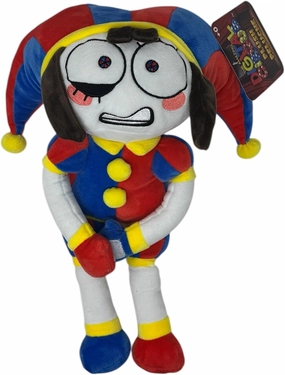 Just Toys LLC The Amazing Digital Circus – 10″ Pomni Plush Toy, Officially Licensed, Ultra-Soft & Collectible Stuffed Animal (Pomni, Jax, Gangle, Gummigoo)