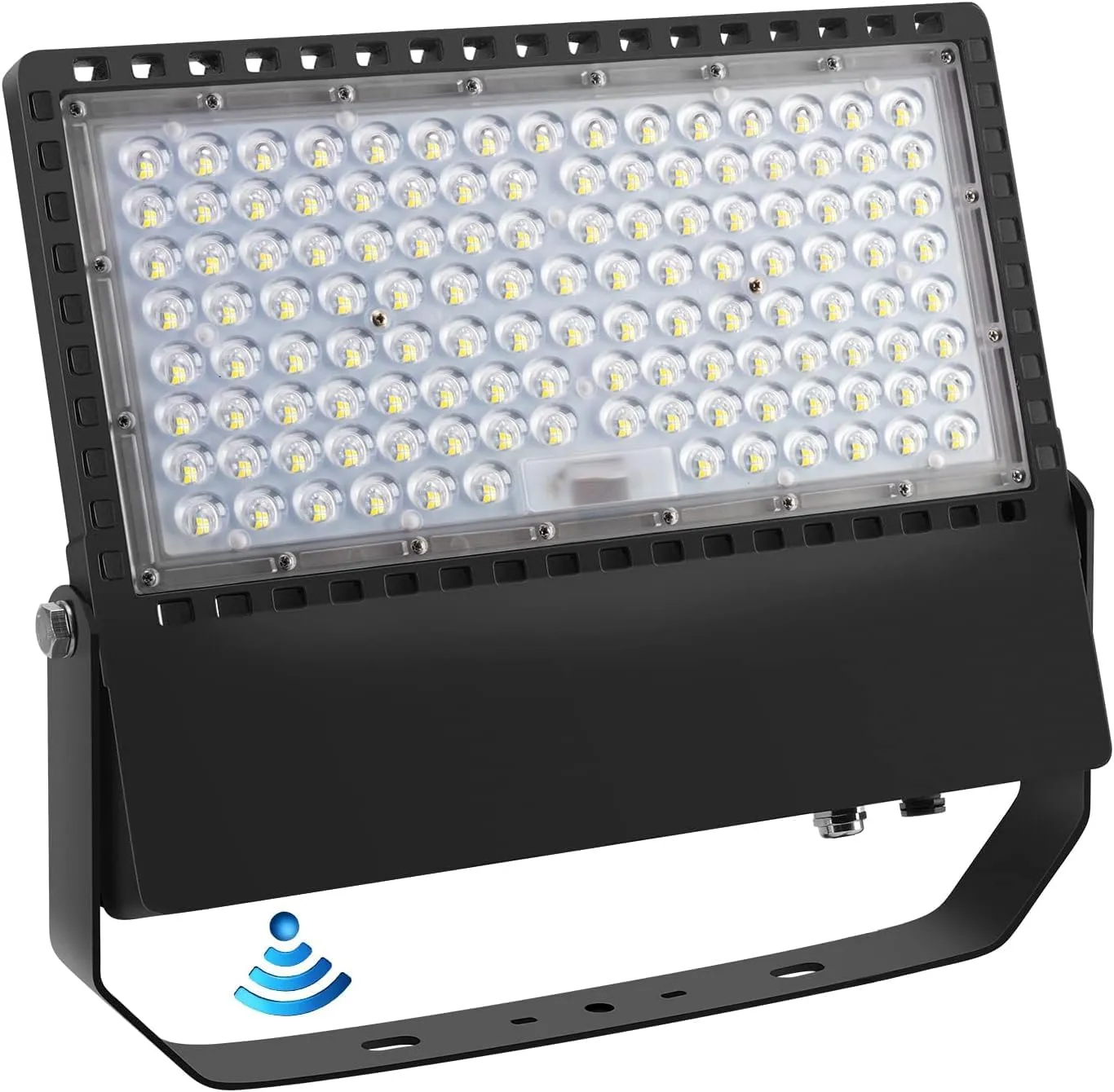 Juyace 240W Led Flood Light Dusk to Dawn Outdoor Lighting 5000K IP65 for Commercial Building Parking lot Farm Yard Exterior Area