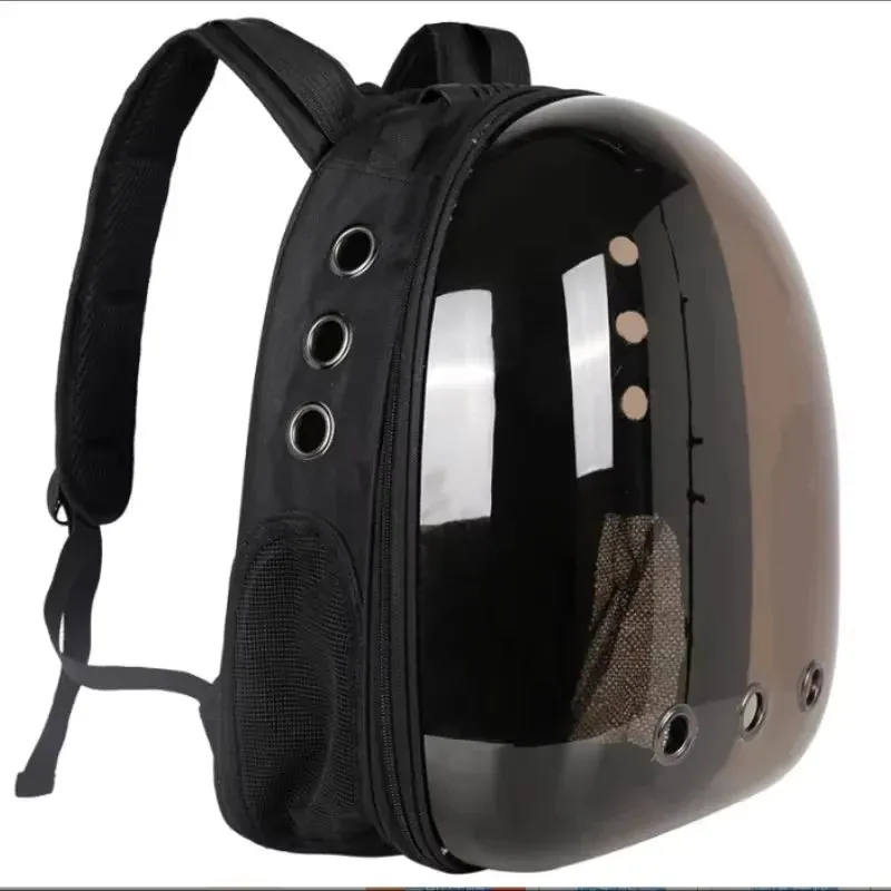 Kawaii Space Capsule Cat Carrier 🐾✨ - Breathable & Adorable Pet Travel Bag for All Furry Friends! 🐱💖