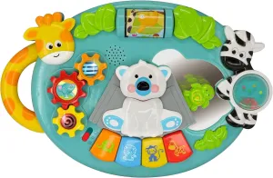 Kiddieland: Activity Center: Jungle Joy - Music & Animal Themed Interactive Toy, Activities & Gears, Piano Keys, Finger Exercises, Toddlers Ages 1  