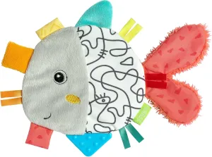 Knister-Fisch – Activity-Rascheltier zum Fühlen, Greifen, Lauschen, Spielen & Geräusche erzeugen – Spieltier fördert Babys Sinne & Motorik – Spielzeug für Babys und Kinder ab 0  Monaten