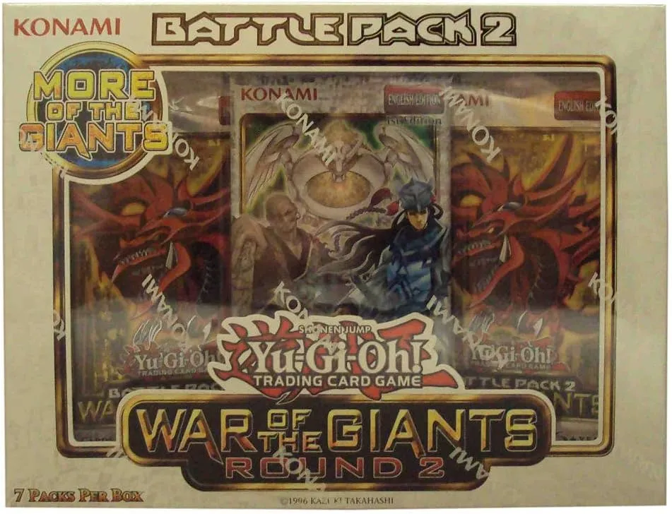 Konami Yu Gi Oh! War of The Giants Round 2 Battle Pack 2