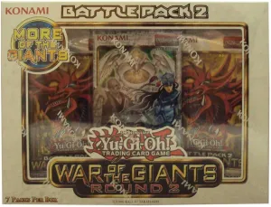 Konami Yu Gi Oh! War of The Giants Round 2 Battle Pack 2