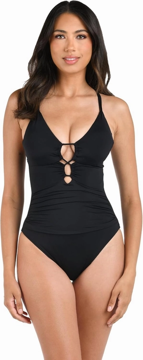 La Blanca Women's Island Goddess Underwire One Piece Swimsuit