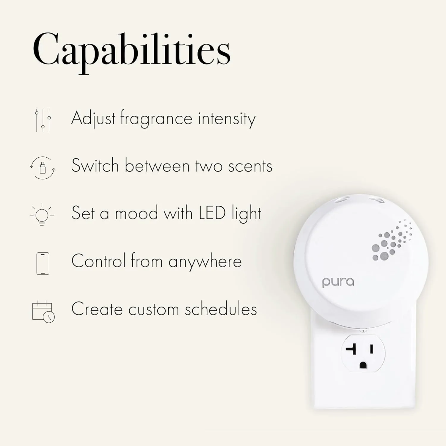 LAFCO New York Pura Smart Device Refill, Jungle Bloom - Vial Delivers Up to 2 Weeks of Fragrance Life - Made in the USA