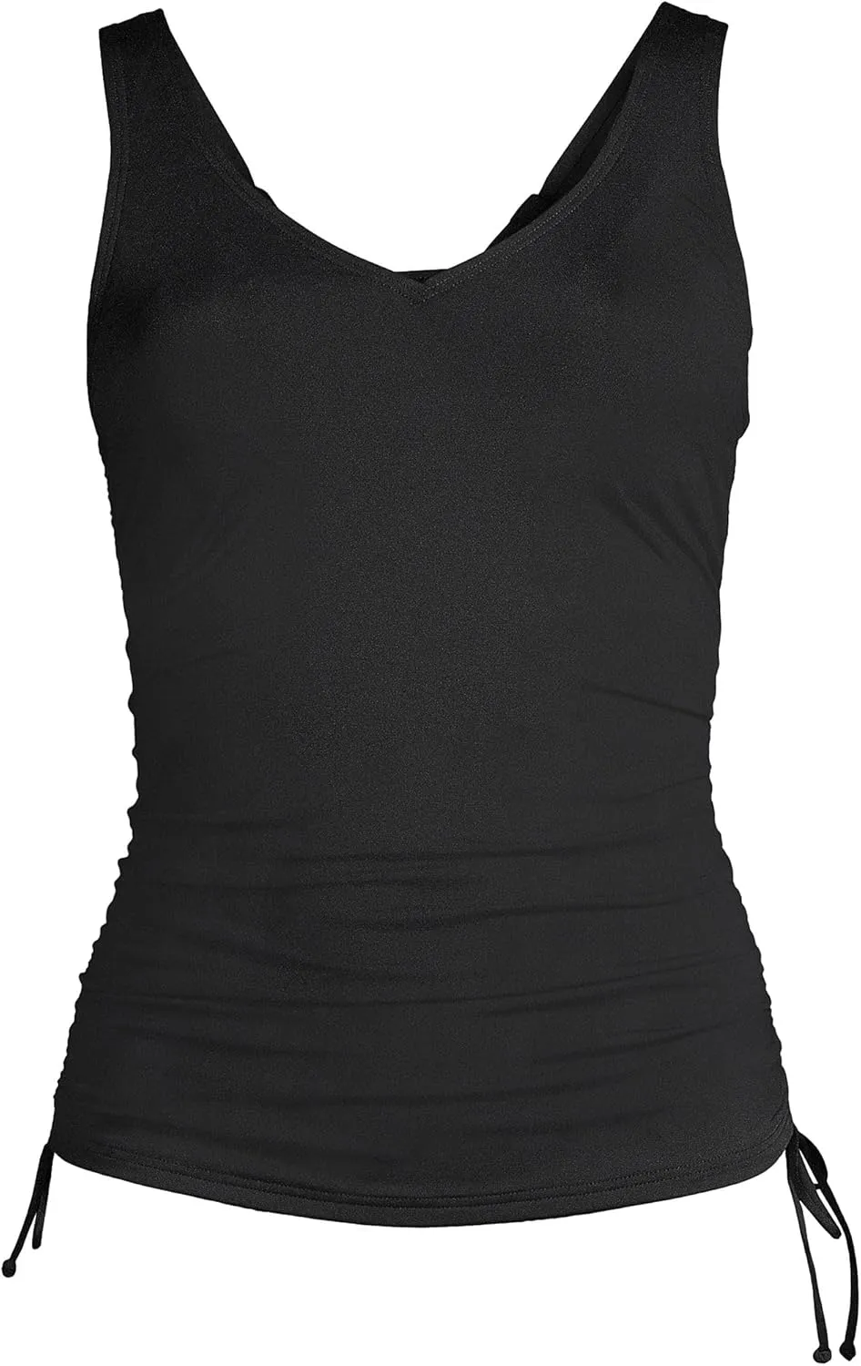Lands' End Chlorine Resistant Underwire Tankini Swimsuit Top