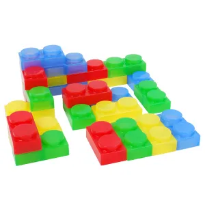 Learning Advantage SiliShapes® Soft Bricks, Set of 24 (discontinued)