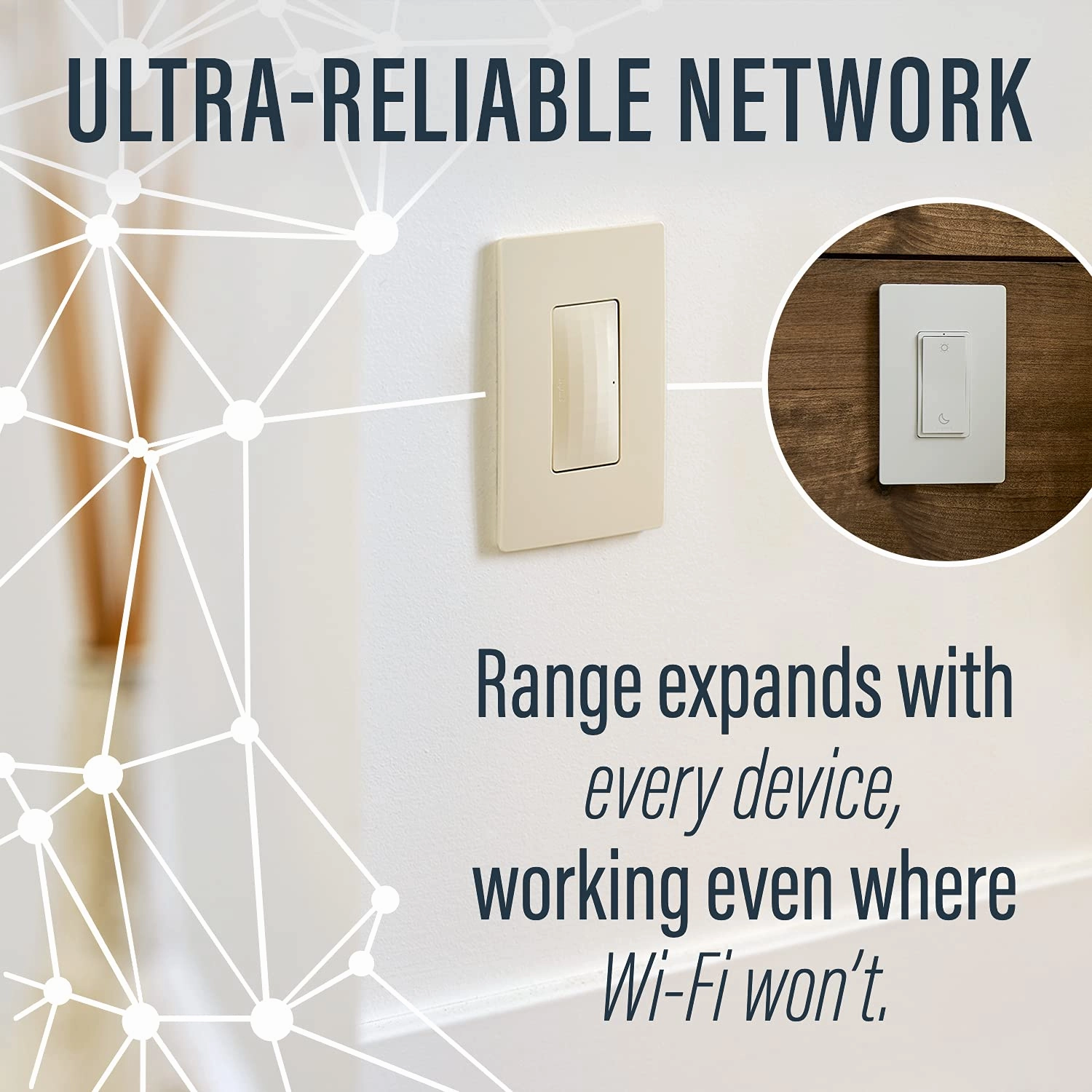 Legrand Radiant WNRR15LA 15 Amp Smart Outlet with Netatmo, Compatible with Alexa, Google Assistant & Apple HomeKit, 15A, Light Almond (1 Count)