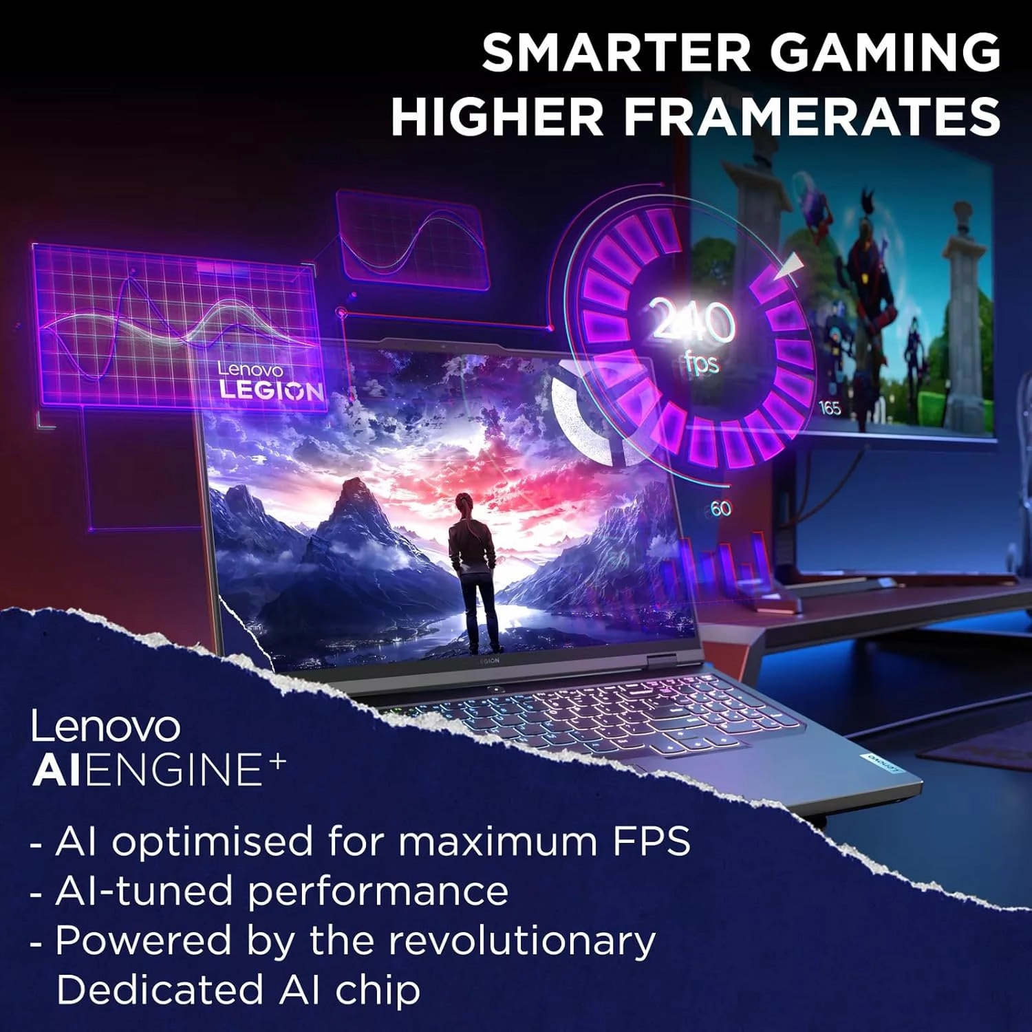 Lenovo Legion Pro 5i Gaming Laptop, Intel 14th Gen i9-14900HX, RTX 4070 8 GB GDDR6, 16" 2560x1600 WQXGA 240Hz Display, 64 GB DDR5 RAM, 8 TB SSD, Windows 11 Pro, Office Pro Lifetime License