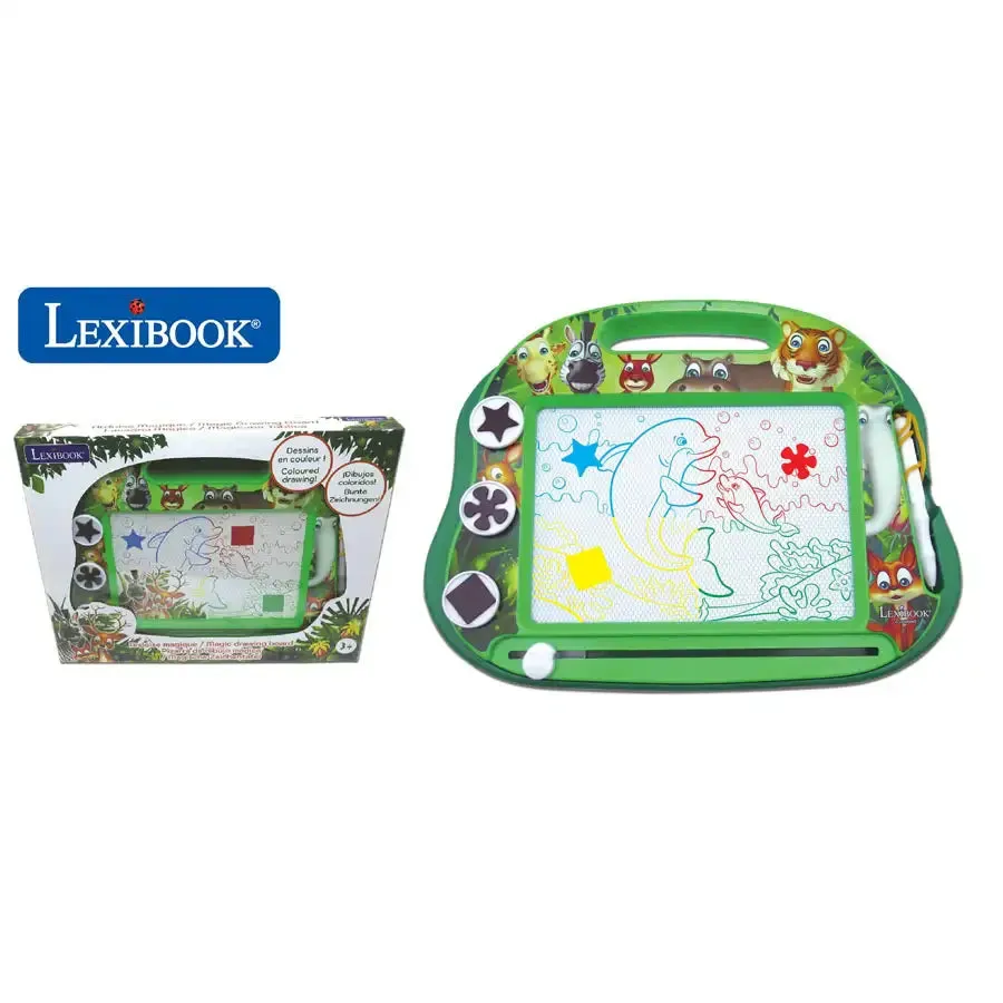 Lexibook - The Animals Magnetic Multicolor Board A5 W/Accessories