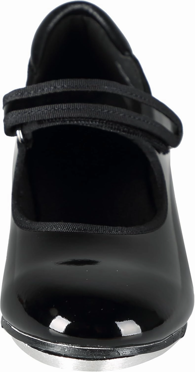 Linodes Easy Strap Tap Shoe Dance Flats for Girls and Boys (Toddler/Little Kid/Big Kid)