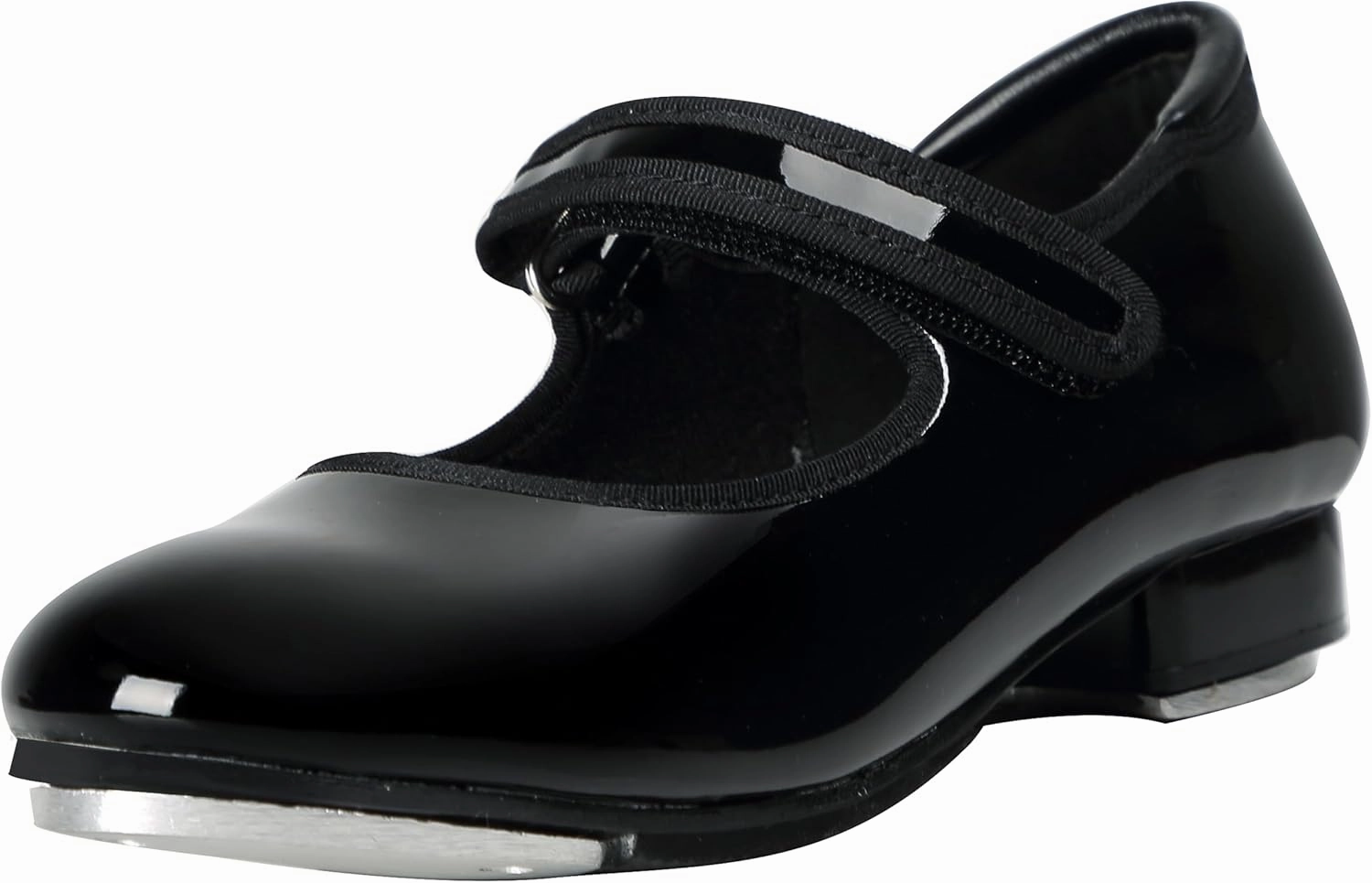 Linodes Easy Strap Tap Shoe Dance Flats for Girls and Boys (Toddler/Little Kid/Big Kid)
